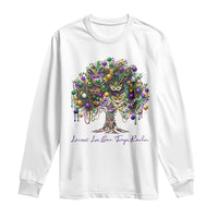 Mardi Gras Mask Tree Long Sleeve Shirt Laissez Les Bon Temps Rouler