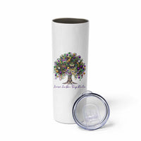 Mardi Gras Mask Tree Skinny Tumbler Laissez Les Bon Temps Rouler