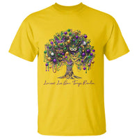 Mardi Gras Mask Tree T Shirt Laissez Les Bon Temps Rouler