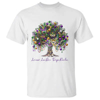 Mardi Gras Mask Tree T Shirt Laissez Les Bon Temps Rouler