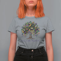 Mardi Gras Mask Tree T Shirt For Women Laissez Les Bon Temps Rouler