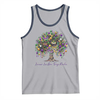 Mardi Gras Mask Tree Tank Top Laissez Les Bon Temps Rouler
