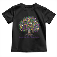 Mardi Gras Mask Tree Toddler T Shirt Laissez Les Bon Temps Rouler