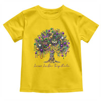 Mardi Gras Mask Tree Toddler T Shirt Laissez Les Bon Temps Rouler