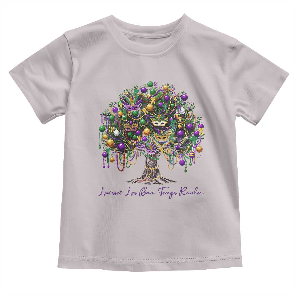 Mardi Gras Mask Tree Toddler T Shirt Laissez Les Bon Temps Rouler