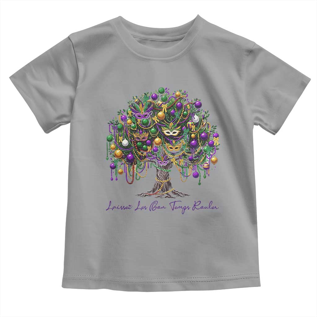 Mardi Gras Mask Tree Toddler T Shirt Laissez Les Bon Temps Rouler