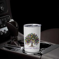 Mardi Gras Mask Tree Tumbler Cup Laissez Les Bon Temps Rouler