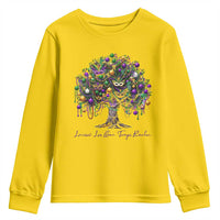 Mardi Gras Mask Tree Youth Sweatshirt Laissez Les Bon Temps Rouler