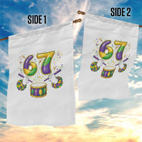 67 Mardi Gras Meme Garden Flag Funny Six Seven Carnival Trendy