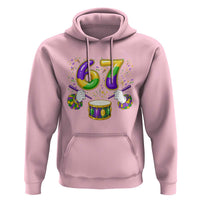 67 Mardi Gras Meme Hoodie Funny Six Seven Carnival Trendy