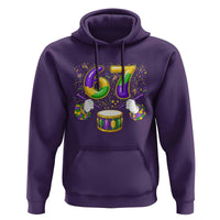 67 Mardi Gras Meme Hoodie Funny Six Seven Carnival Trendy