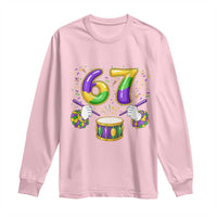 67 Mardi Gras Meme Long Sleeve Shirt Funny Six Seven Carnival Trendy