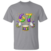 67 Mardi Gras Meme T Shirt Funny Six Seven Carnival Trendy