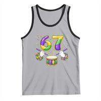 67 Mardi Gras Meme Tank Top Funny Six Seven Carnival Trendy
