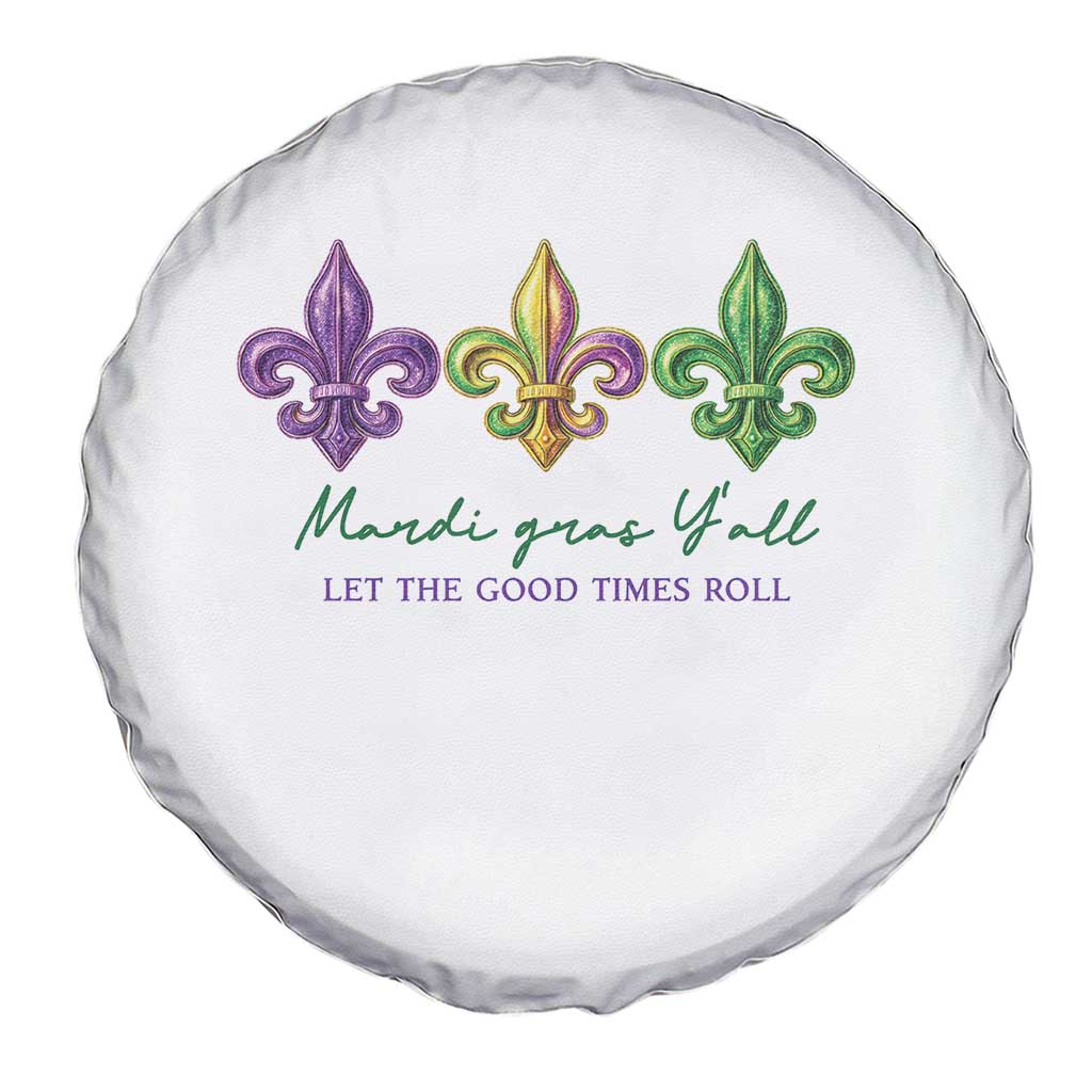 Mardi Gras Spare Tire Cover Let The Good Time Roll