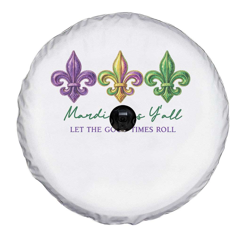 Mardi Gras Spare Tire Cover Let The Good Time Roll