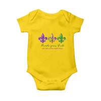 Mardi Gras Baby Onesie Let The Good Time Roll