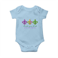 Mardi Gras Baby Onesie Let The Good Time Roll