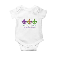 Mardi Gras Baby Onesie Let The Good Time Roll