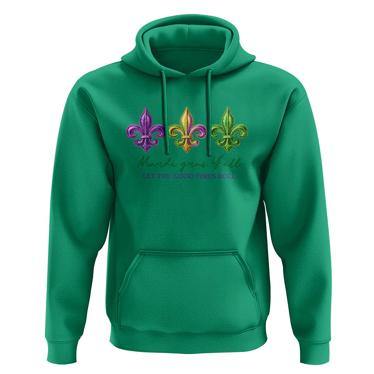 Mardi Gras Hoodie Let The Good Time Roll