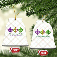 Mardi Gras Ceramic Ornament Let The Good Time Roll