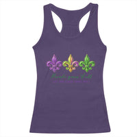 Mardi Gras Racerback Tank Top Let The Good Time Roll