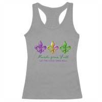 Mardi Gras Racerback Tank Top Let The Good Time Roll