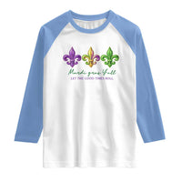 Mardi Gras Raglan Shirt Let The Good Time Roll