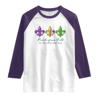 Mardi Gras Raglan Shirt Let The Good Time Roll