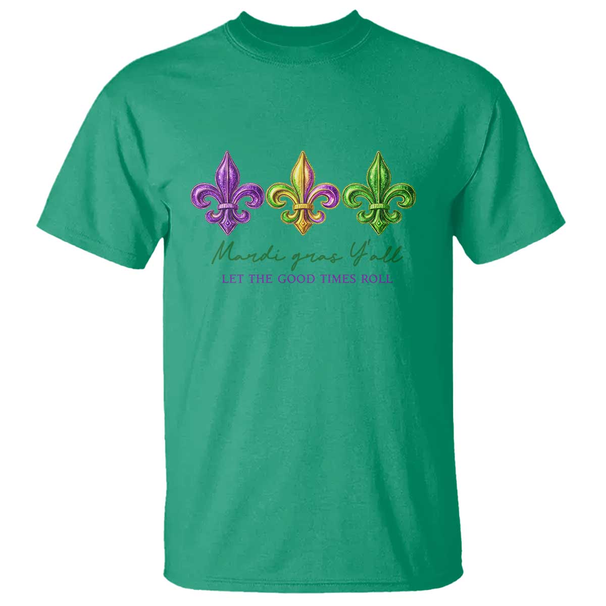 Mardi Gras T Shirt Let The Good Time Roll
