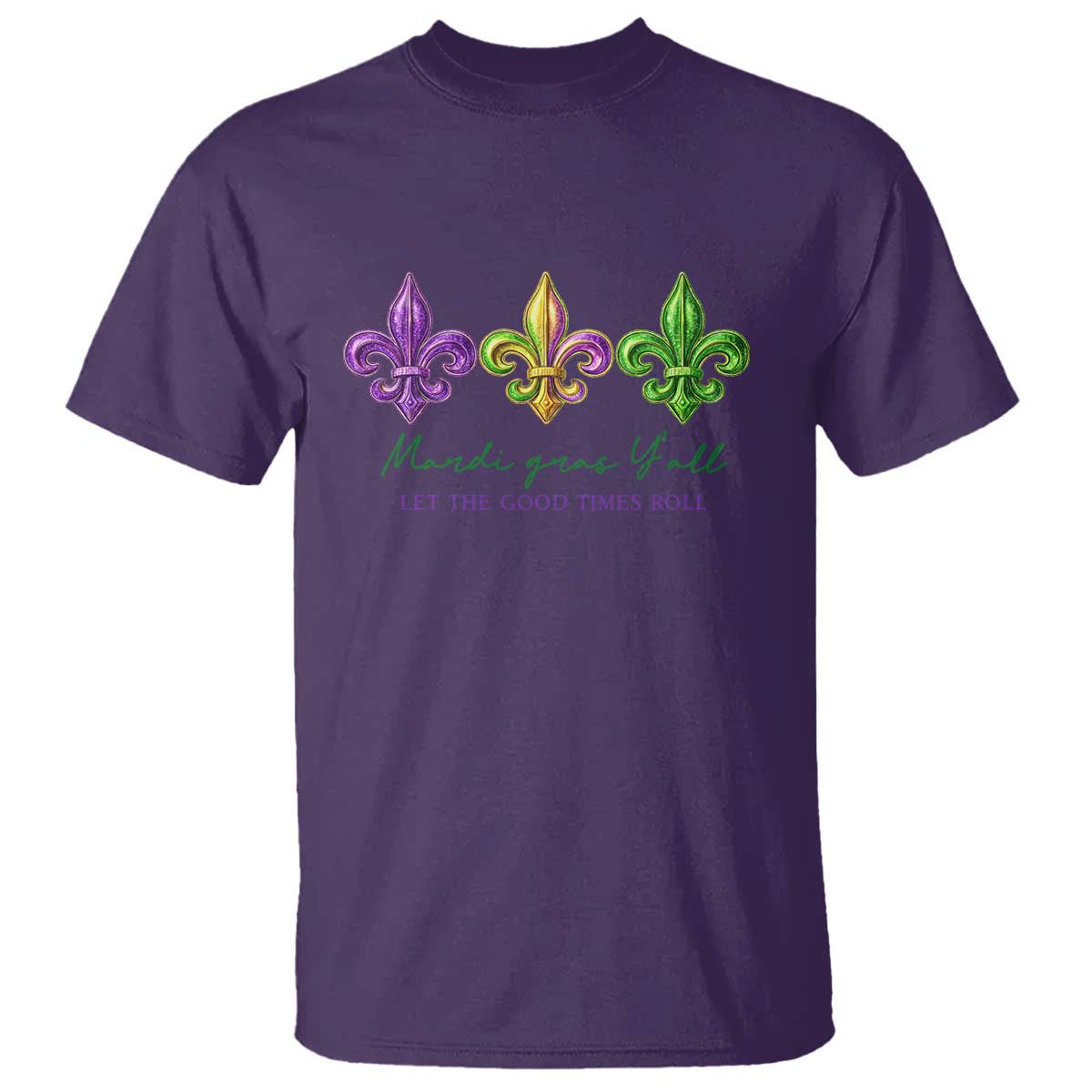 Mardi Gras T Shirt Let The Good Time Roll