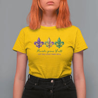 Mardi Gras T Shirt For Women Let The Good Time Roll