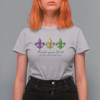 Mardi Gras T Shirt For Women Let The Good Time Roll