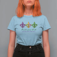 Mardi Gras T Shirt For Women Let The Good Time Roll
