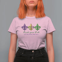 Mardi Gras T Shirt For Women Let The Good Time Roll