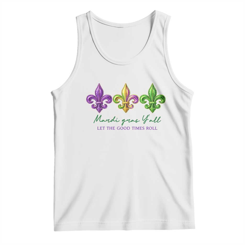 Mardi Gras Tank Top Let The Good Time Roll