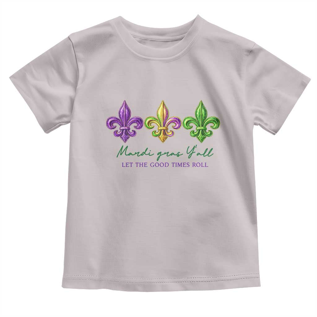 Mardi Gras Toddler T Shirt Let The Good Time Roll