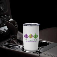 Mardi Gras Tumbler Cup Let The Good Time Roll