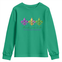 Mardi Gras Youth Sweatshirt Let The Good Time Roll