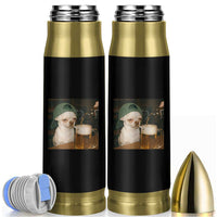 Funny Chihuahua St Patricks Day Meme Bullet Tumbler Chihuahua Smoking Irish Beer Lover