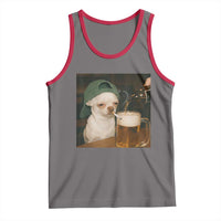 Funny Chihuahua St Patricks Day Meme Tank Top Chihuahua Smoking Irish Beer Lover