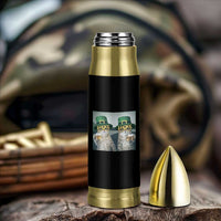 Funny St Patricks Day Cats Drinking Beer Meme Bullet Tumbler