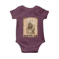Funny Saint Patrick Irish Catholic St Patrick's Day Baby Onesie Go On Now Git