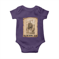 Funny Saint Patrick Irish Catholic St Patrick's Day Baby Onesie Go On Now Git