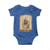 Funny Saint Patrick Irish Catholic St Patrick's Day Baby Onesie Go On Now Git