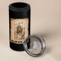 Funny Saint Patrick Irish Catholic St Patrick's Day 4 in 1 Can Cooler Tumbler Go On Now Git