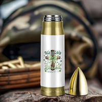 Shamrock Cross Irish St Patrick's Day Bullet Tumbler Not Lucky Simply Blessed
