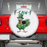 Funny St Patricks Day Lucky Chicken Spare Tire Cover F Caw F