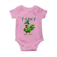 Funny St Patricks Day Lucky Chicken Baby Onesie F Caw F