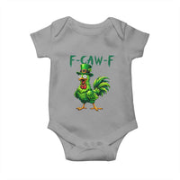 Funny St Patricks Day Lucky Chicken Baby Onesie F Caw F